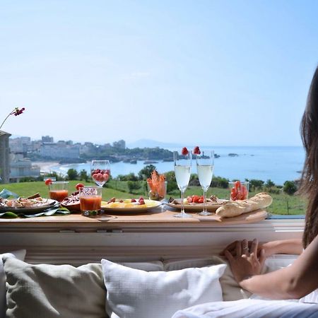 Le Sunset, Appartement Exceptionnel Ocean View - Phare - Au Calme Biarritz Buitenkant foto